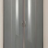 Vand cabina de dus semirotunda, L.80xL.80xH.180 cm